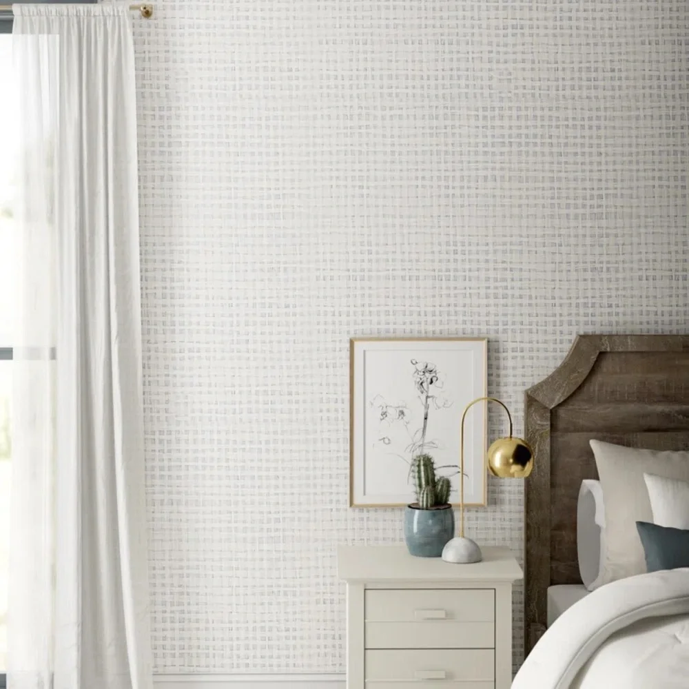 Carletta Grass Cloth Roll- Wallpaper